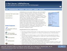 Tablet Screenshot of lanmailserver.de